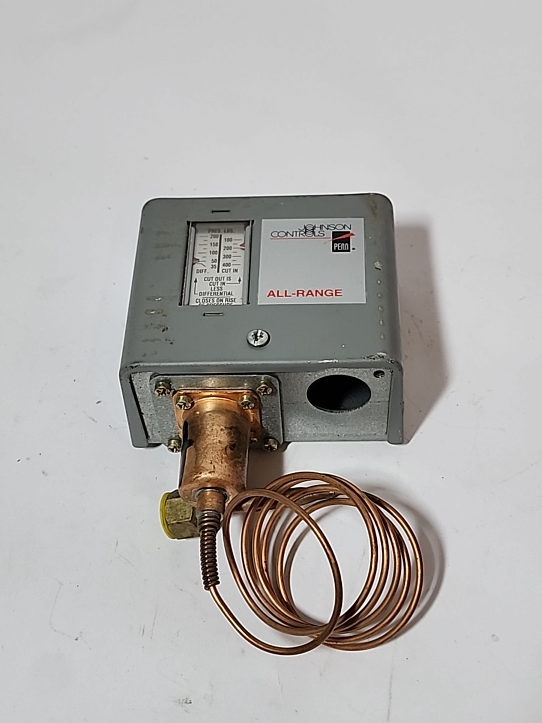 Johnson Controls Penn P70AA-118 Low Pressure Control Switch HVAC Refrigerator