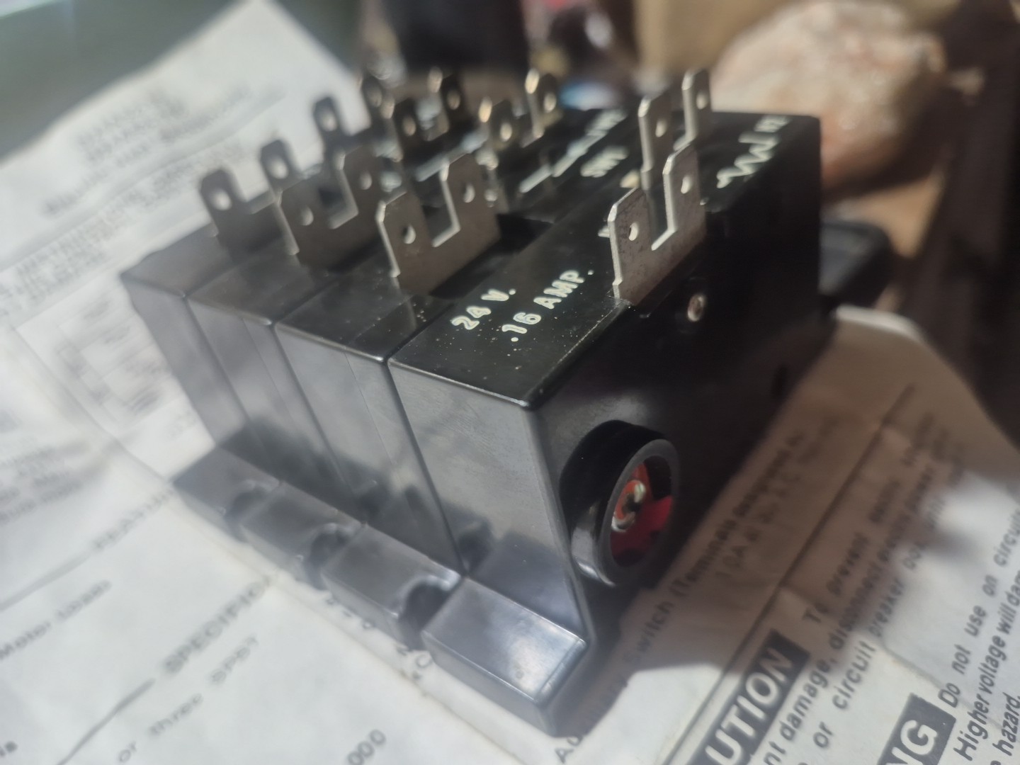 D 25A-53-116 Sequencer, 3 Main Switches