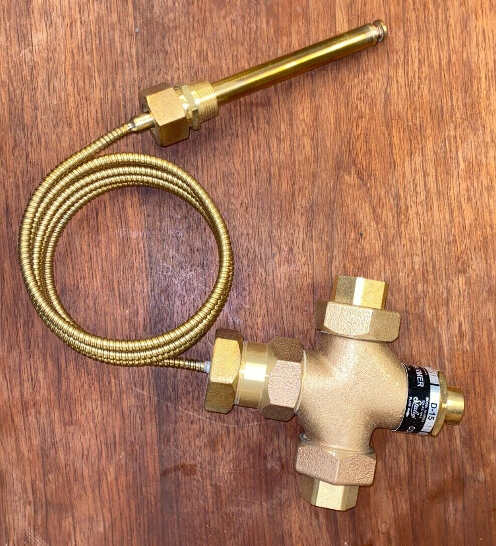 STERLCO D-151-G TEMPERATURE CONTROL VALVE 125LBS 105-145 TEMP RANGE
