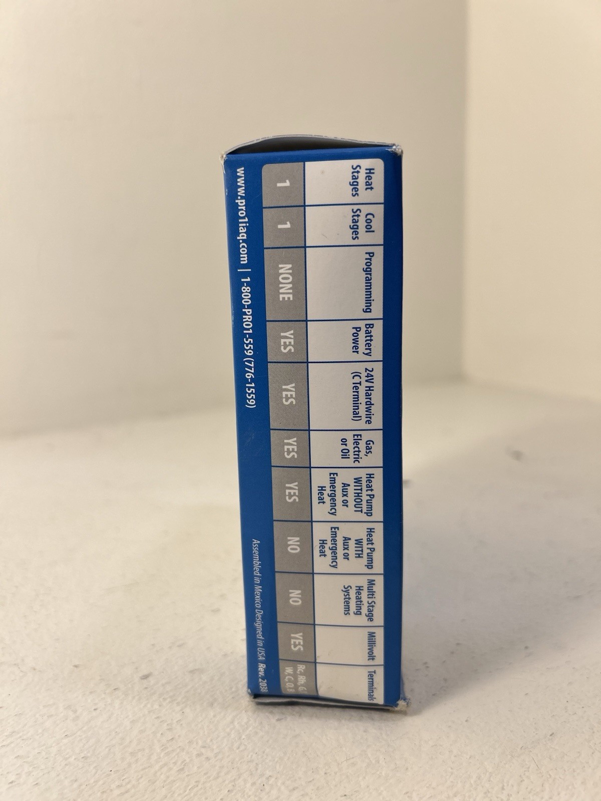 Pro1 T601-2 Single Stage Non-Programmable Digital Thermostat with Display