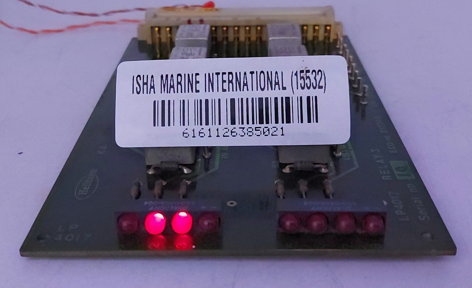 Helitron LP4017 Relay I 4017 Circuit Board
