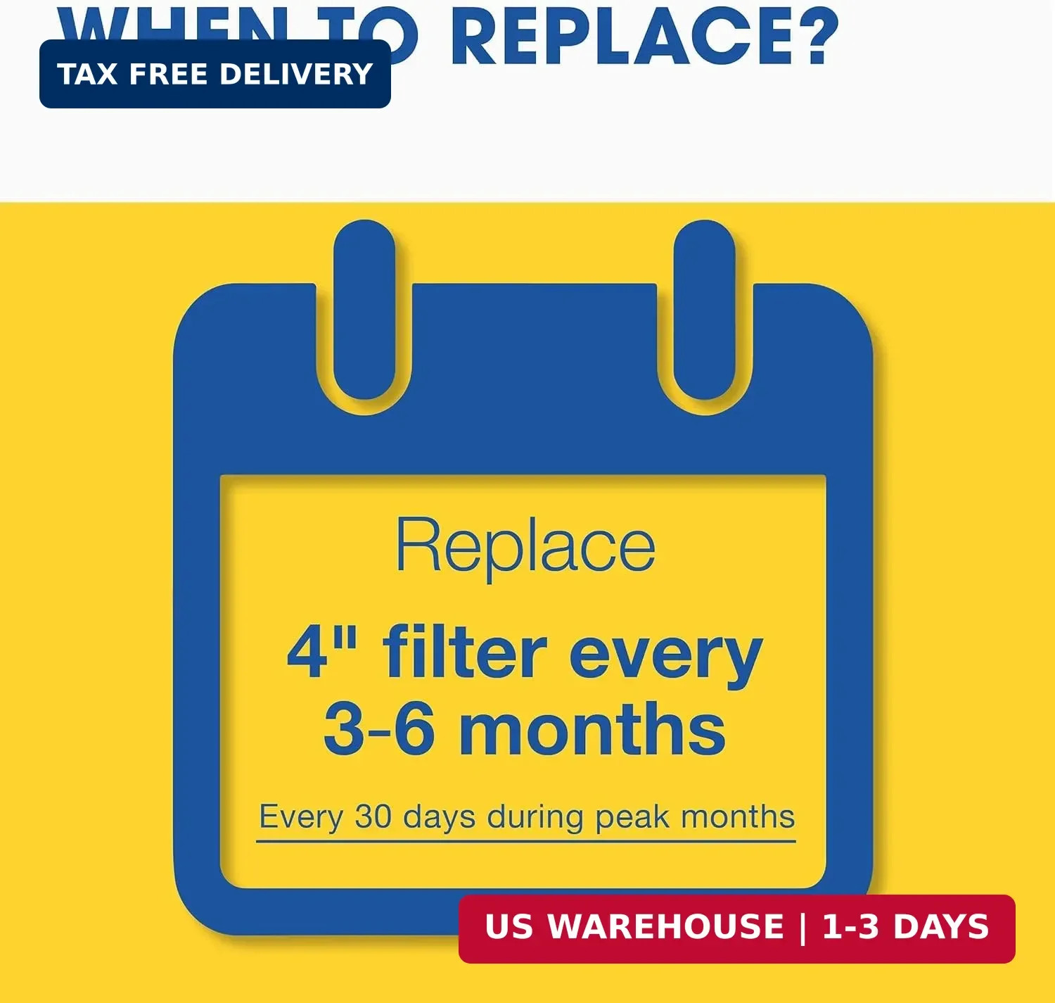Aerostar 20x25x4 MERV 8 Air Filter, 6 Count, ACTUAL SIZE (19.50 x 24.50 x 3.75)