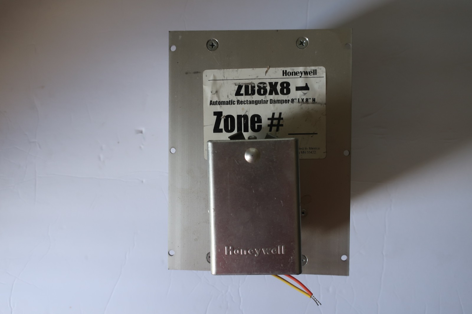 honeywell zone damper