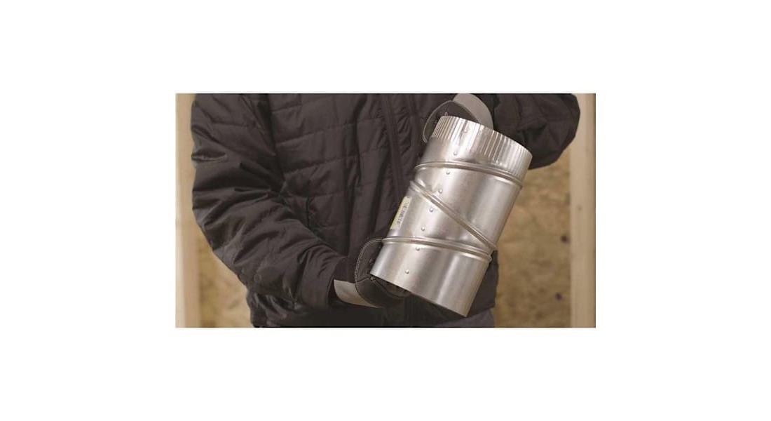 Master Flow NU26B90E3 3 in. Turned 26-Gauge Adjustable 90-Degree Elbow