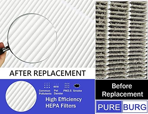 F1702HE Replacement Filter Compatible with Hunter HT1702 10200 Air,Free Shipping