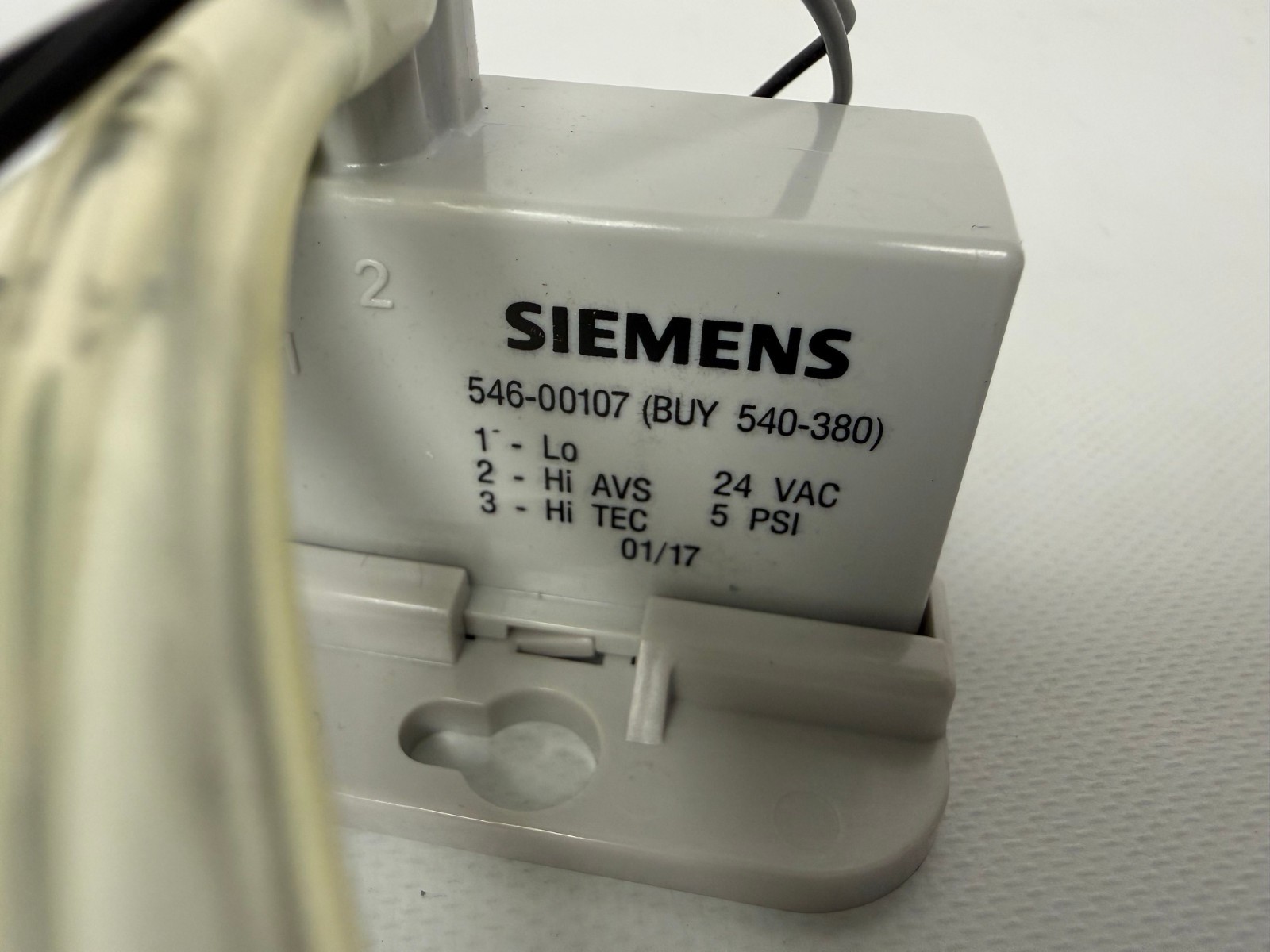 SIEMENS 540-380 AUTO ZERO MODULE NEW OPEN BOX