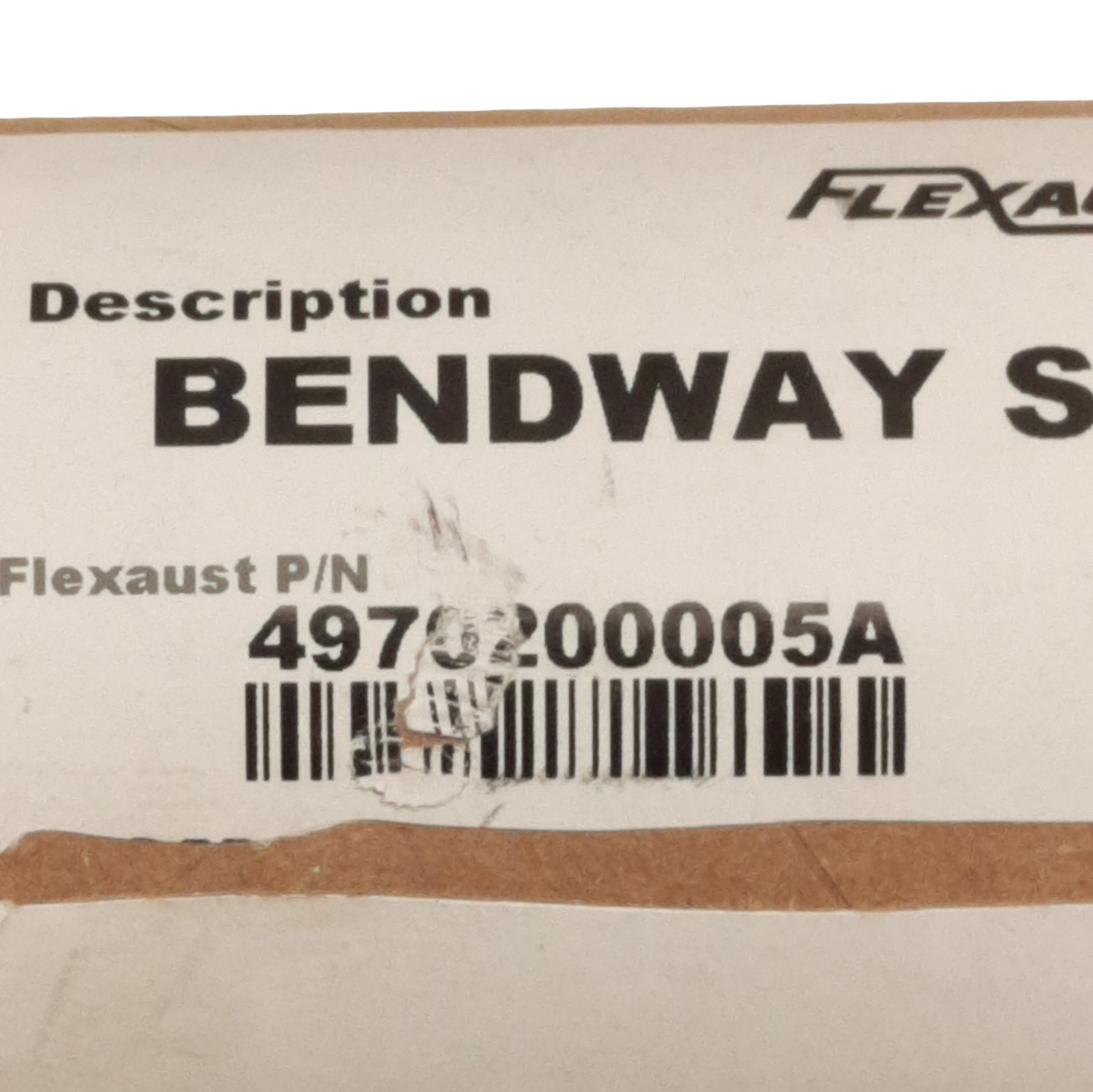 Flexaust 497020005A Bendway S Duct Hose ø2in ID, 5ft Length, 2.1in Bend Radius