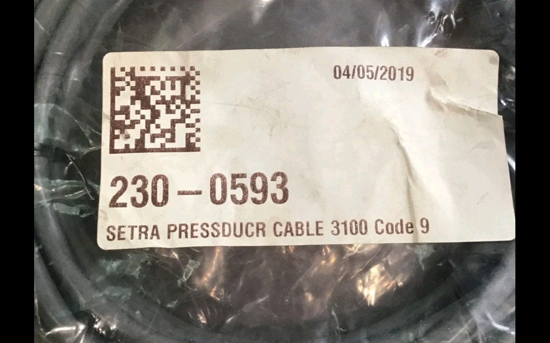 Setra Pressure Reducer Cable 3100 Code 9 Packard Metri Pack New 230-0593 18’ Ft