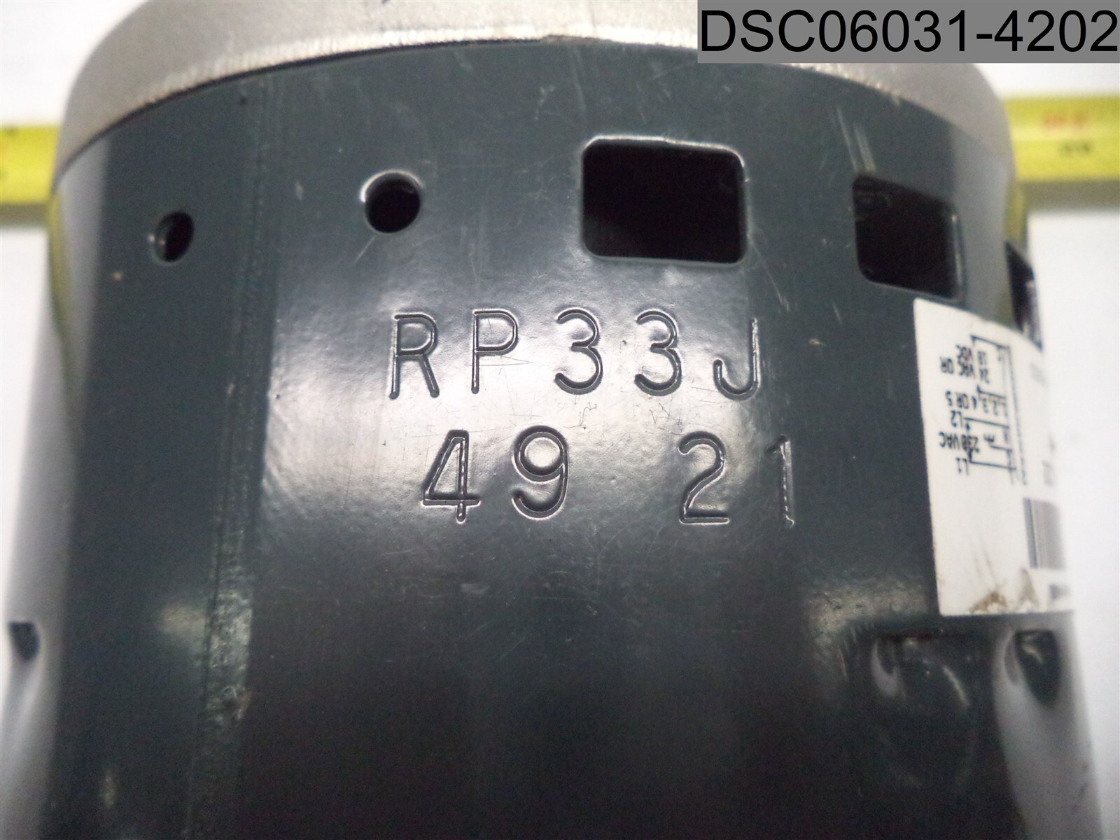 Genteq Blower Motor, Model: 5SME39SXL122, Cust. Model: HD52AE137