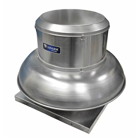 Canarm Alx150dbt10100 Downblast Exhauster, 1 Phase, 1 Hp