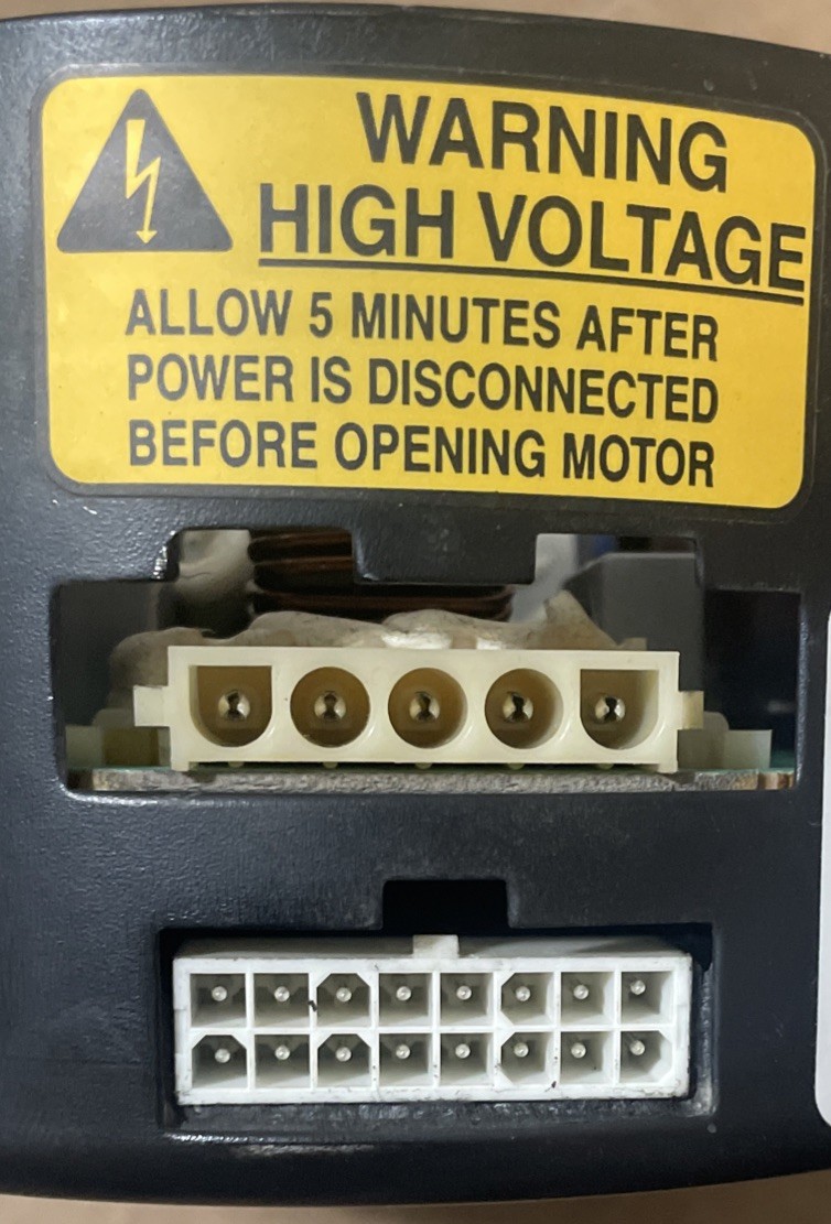 GE DG02 Module only for MOT11512 D341314P58 3/4HP 115V CCW