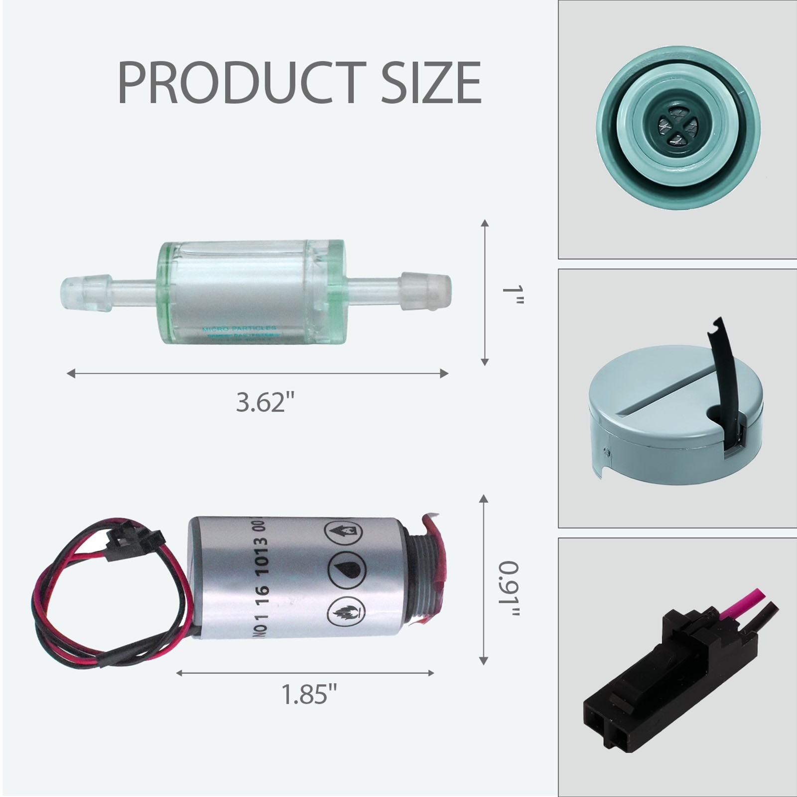 16916 Oxygen Sensor for Robinair R-1234yf Machine Replacement filter AC1234-4