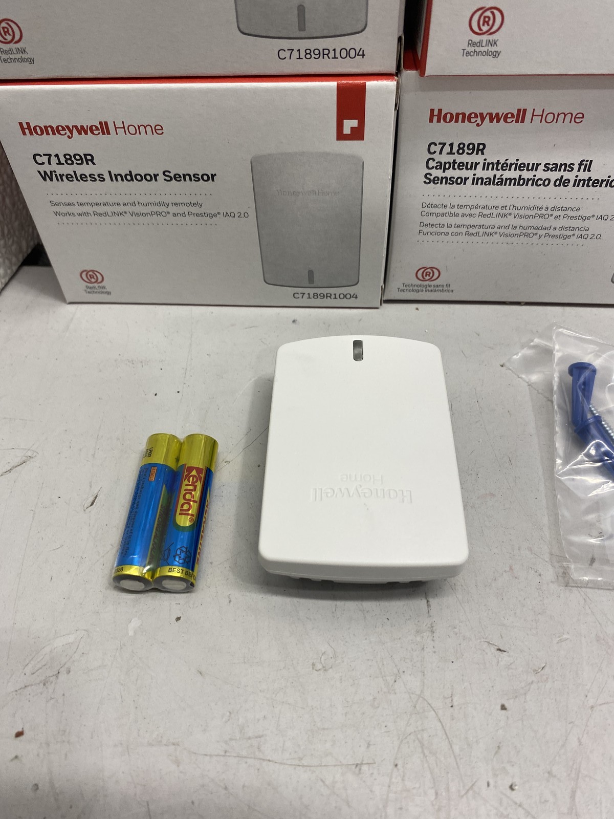 Honeywell Wireless Indoor Air Sensors C7189R/C7189R1004 Lot of 6