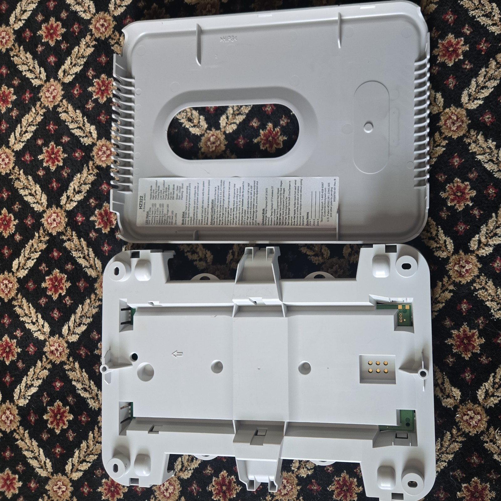 Honeywell HZ322 TrueZONE 3 Zone Control Panel Circuit Board