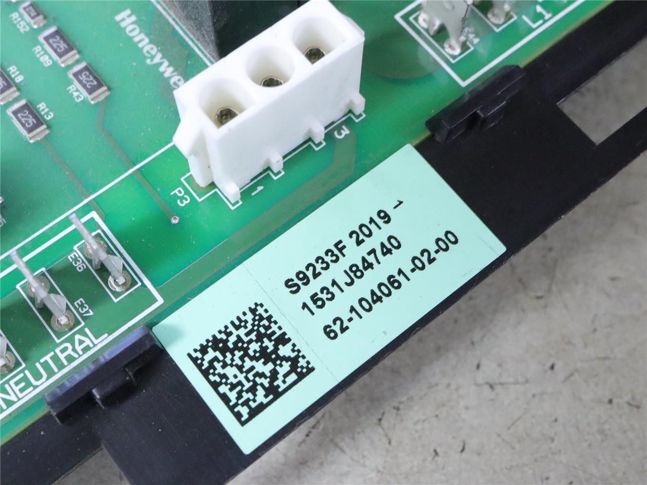 PROTECH 62-104061-02-00 Rheem Ruud S9233F2019 Furnace Control Circuit Board