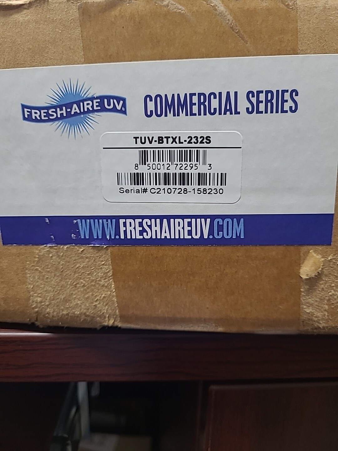 Fresh-Aire UV Blue Tube XL Commercial UV System 32″ Single Lamp TUV-BTXL-232S