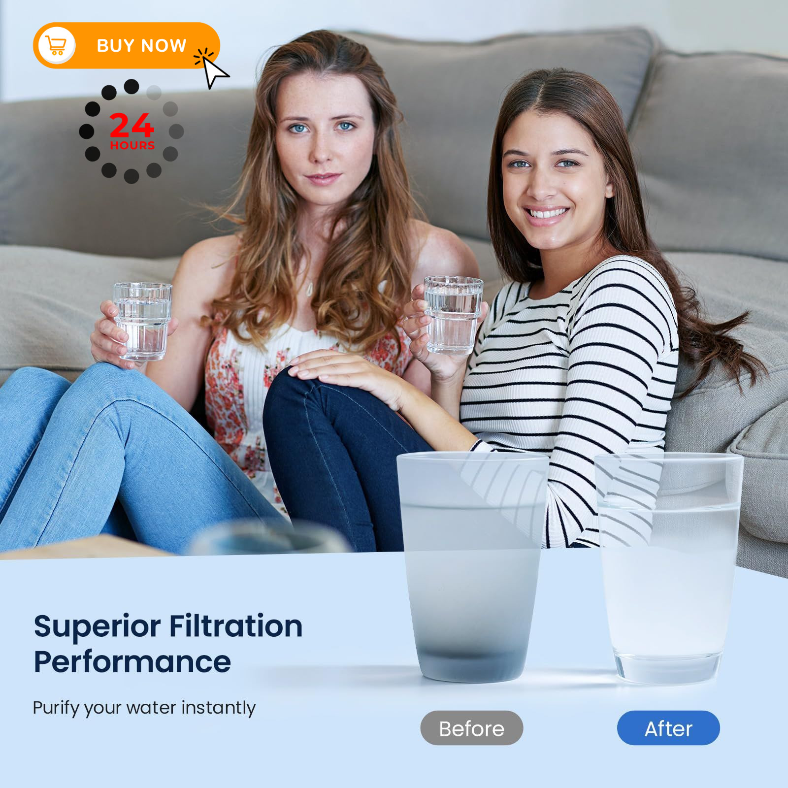 GLACIER FRESH Water Filter LT1000PC 1 Count (Pack of 1), 1 1)