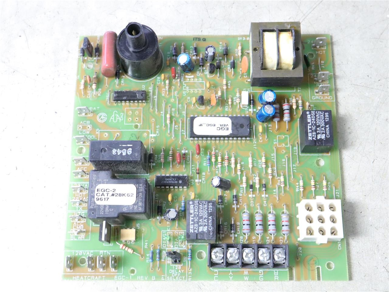 LENNOX HEATCRAFT NOVAR EGC-2 28K62 Control Circuit Board EGC VER. EGC 1F