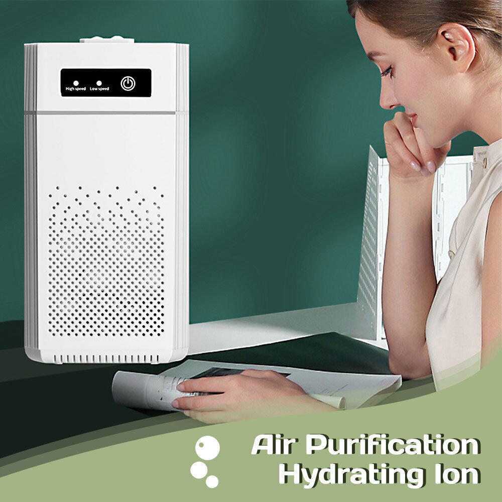 Smart Negative Air Purifier Odor Smoke Negative Ion Generator Filter Air Cleaner