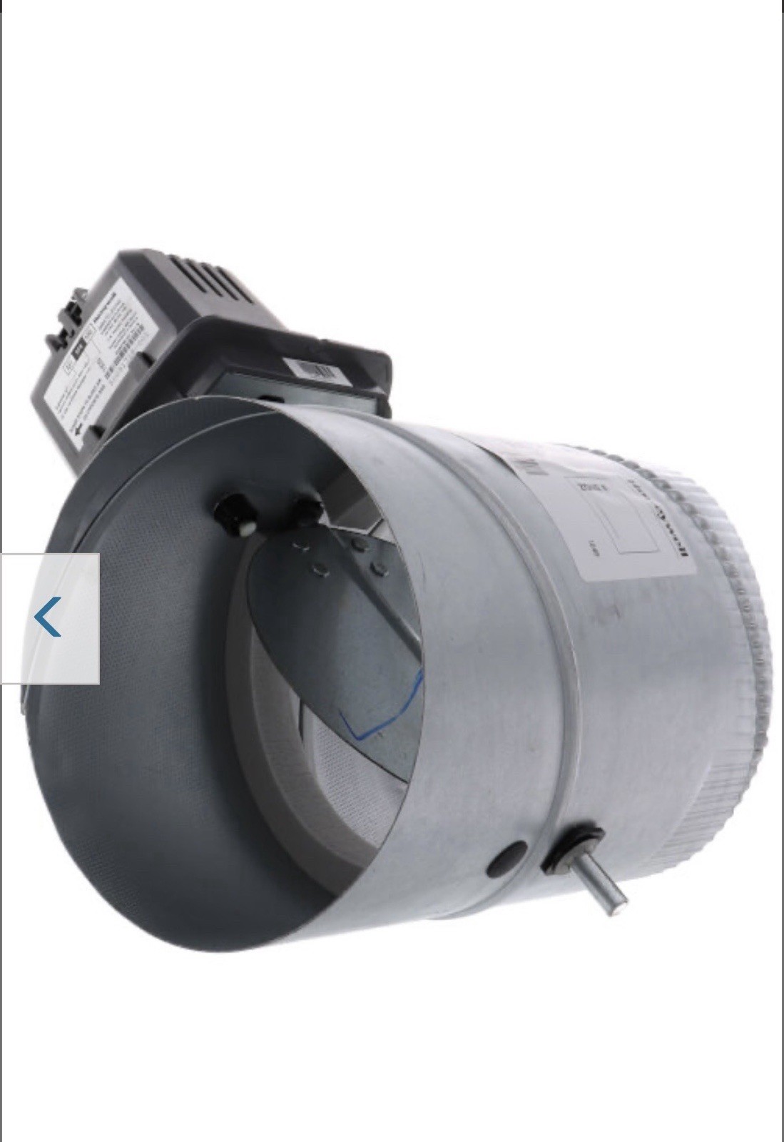 Honeywell ARD6TZ Motorized Round HVAC Zone Duct Damper Metal