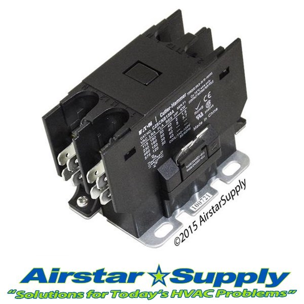 Eaton C25CNB125A Definite Purpose Contactor 120VAC 1P Open