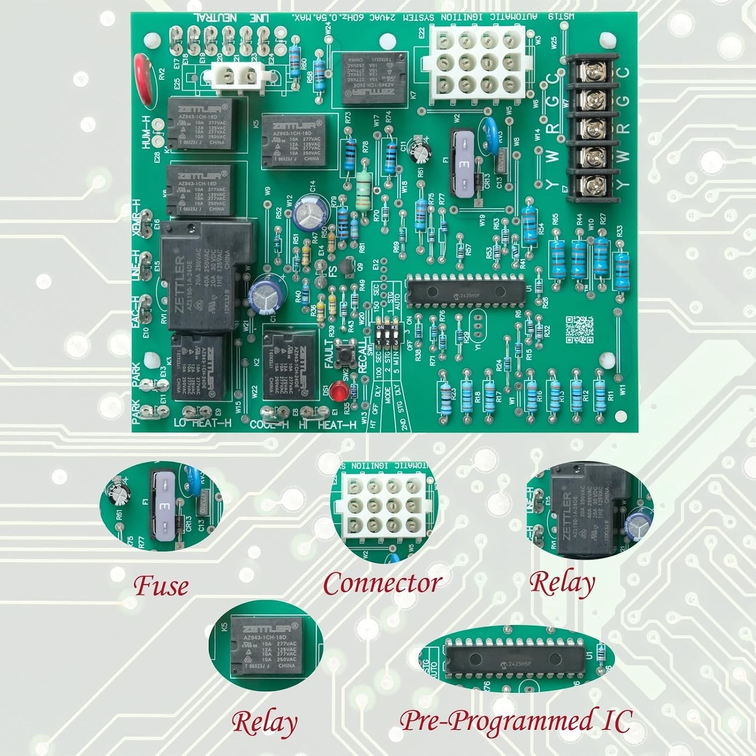 Compact PCBBF162S Furnace Control Board – Perfect Replacement for Goodman Units