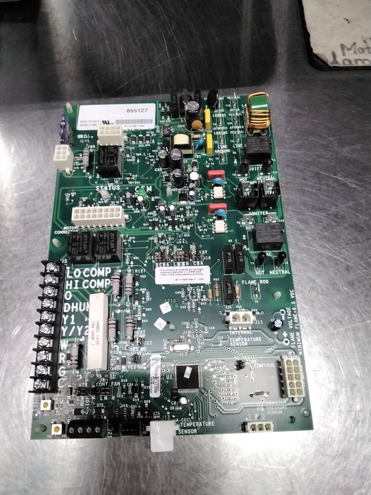 USED CONTROL BOARD FOR VARIDIGM FURNACE PT# 97-1149A REV E FREE SHIPPING