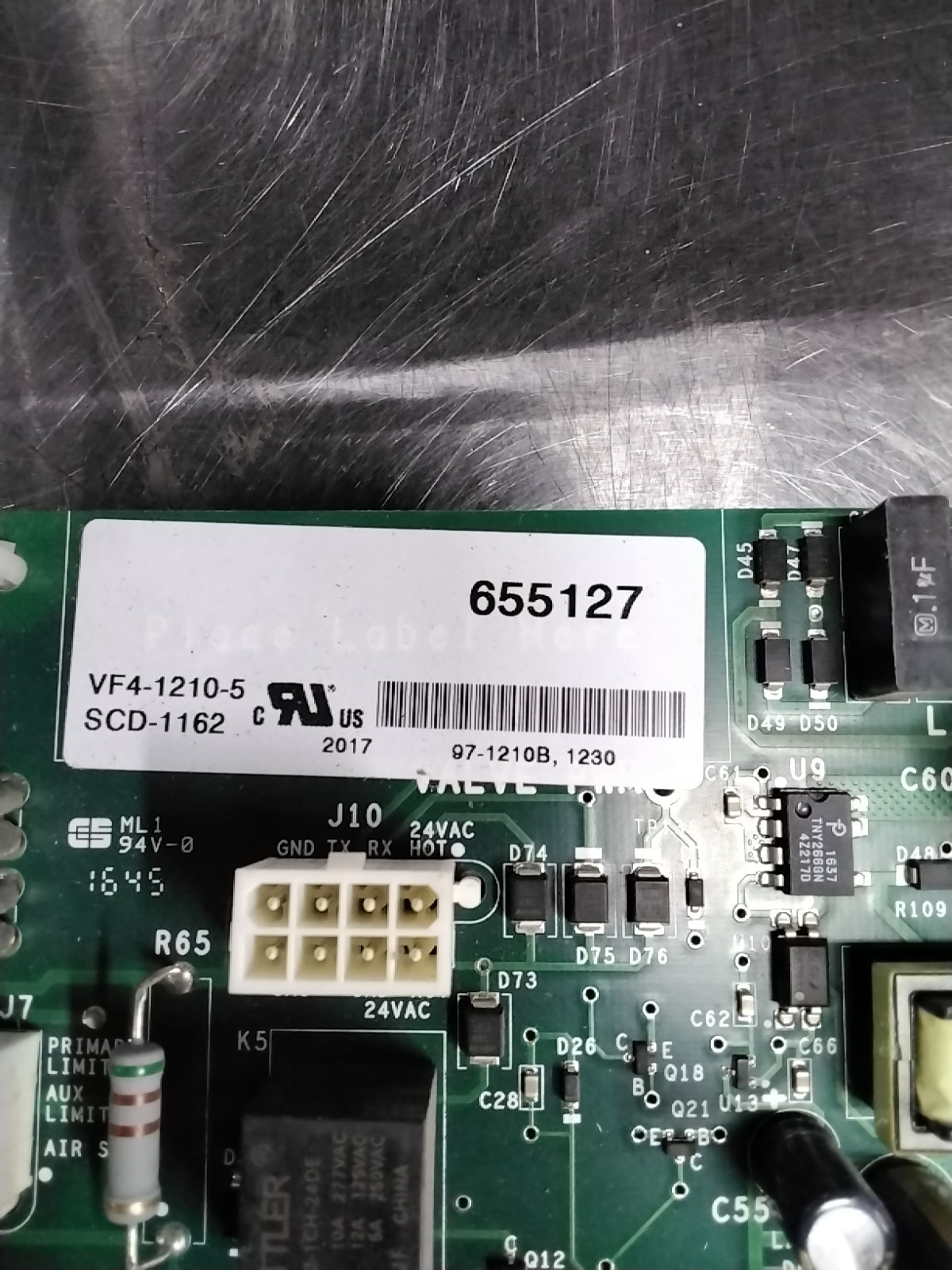 USED CONTROL BOARD FOR VARIDIGM FURNACE PT# 97-1149A REV E FREE SHIPPING