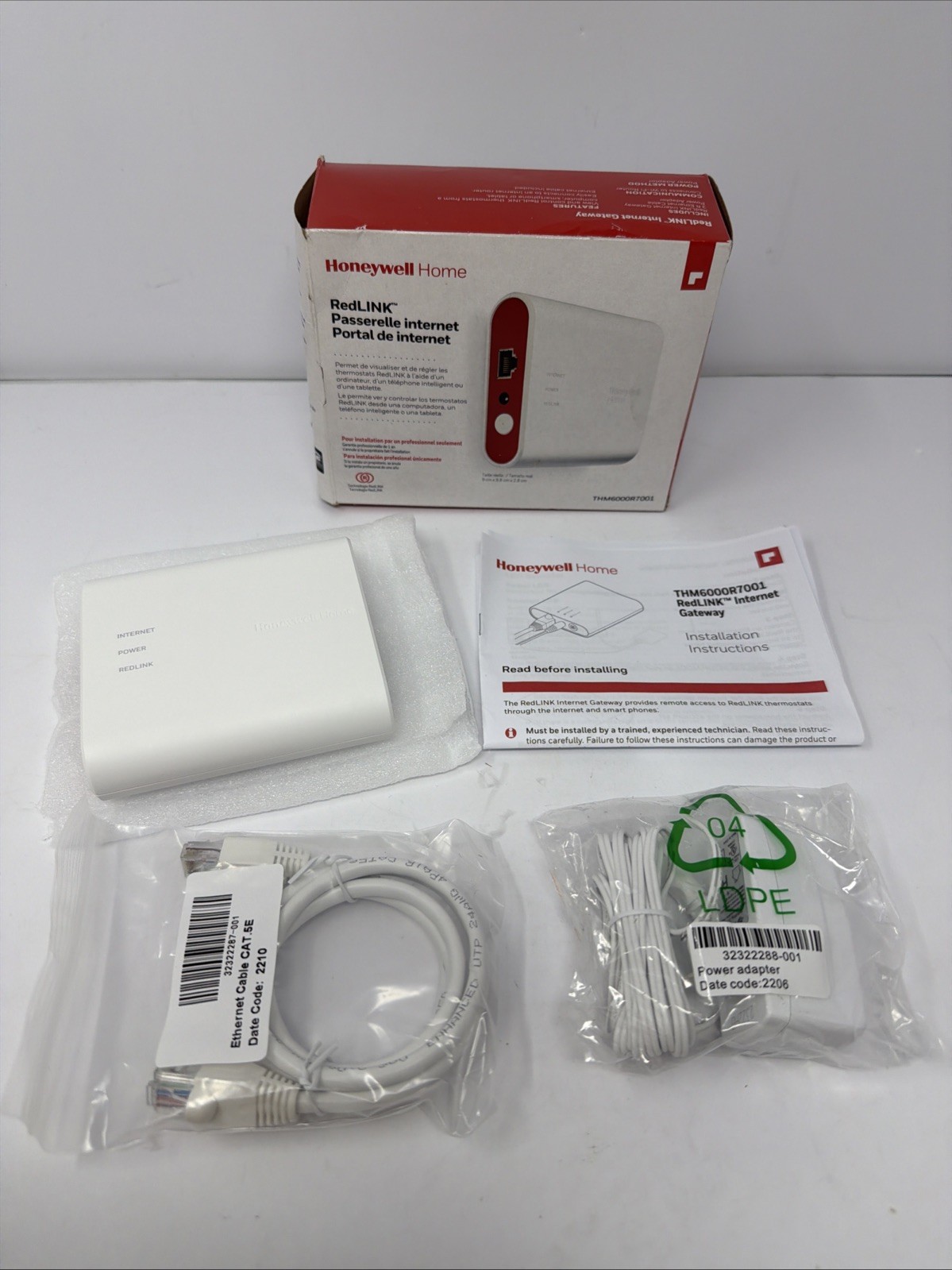 New Honeywell Redlink Internet Gateway THM6000R7001