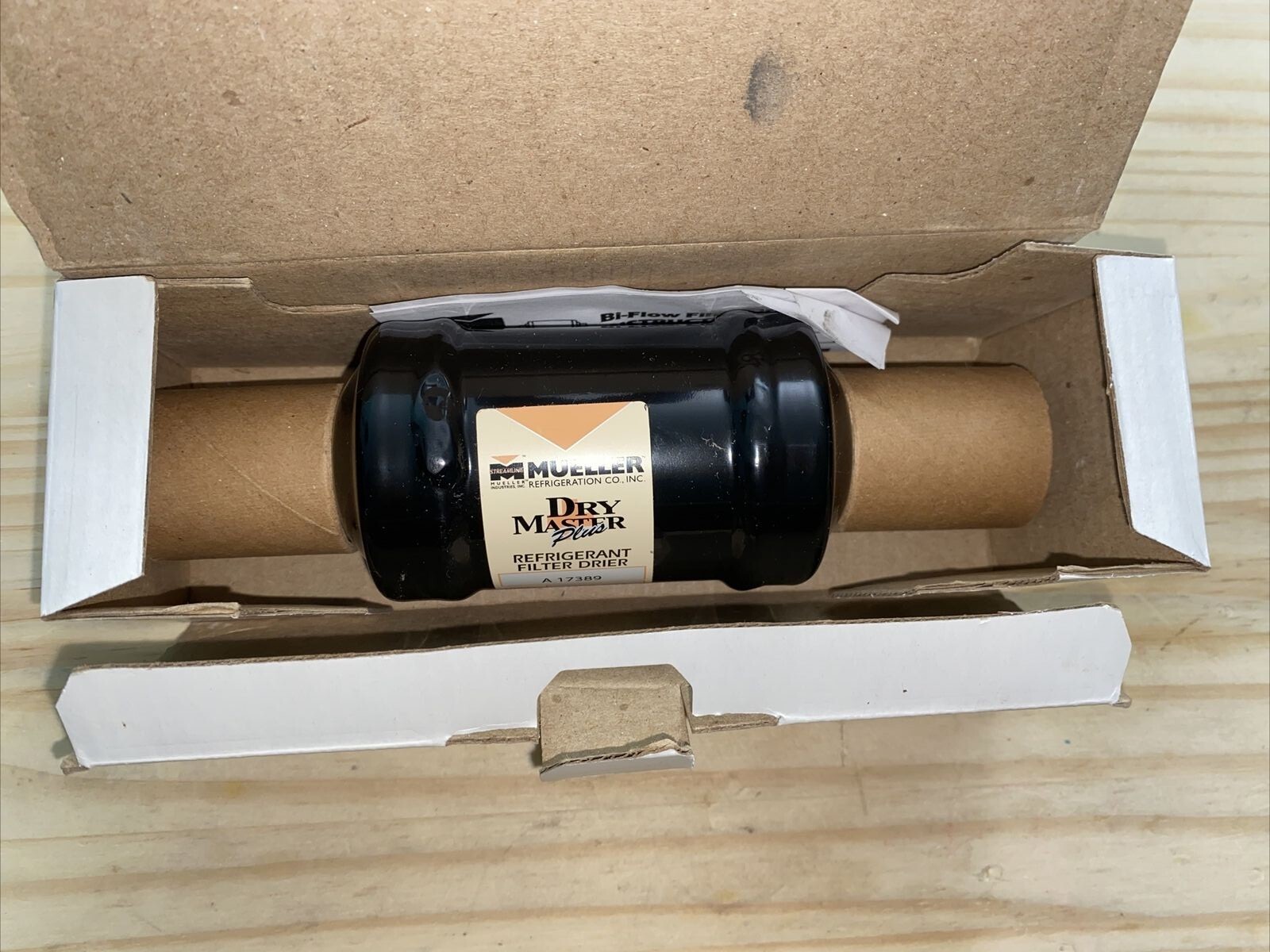 Mueller HPS-083 Dry Master Plus Bi-Flow Refrigerant Filter Drier 3/8″ A-17389
