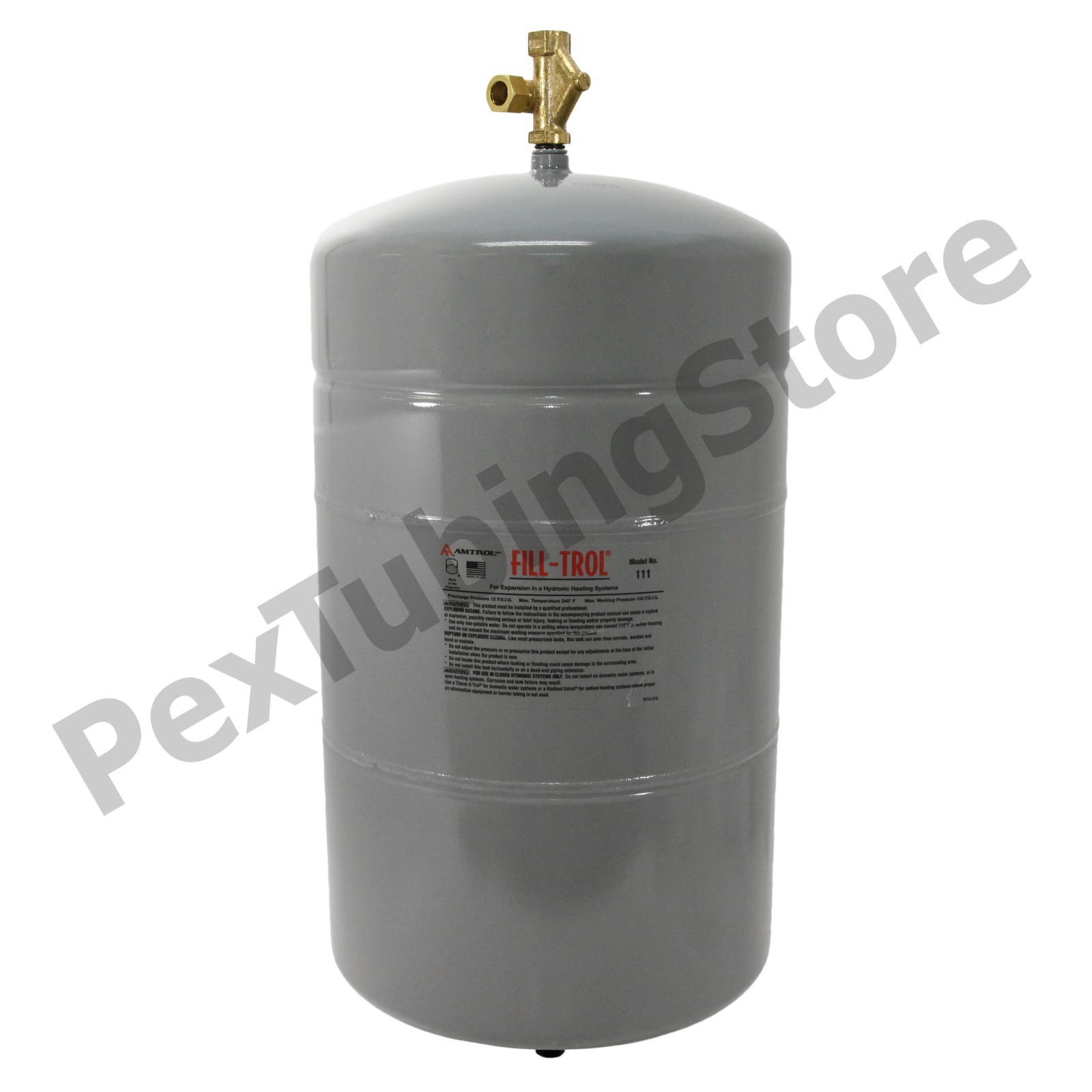 Amtrol Fill-Trol 111 Boiler Expansion Tank w/ Auto Fill Valve, 7.6 Gal, FT-111