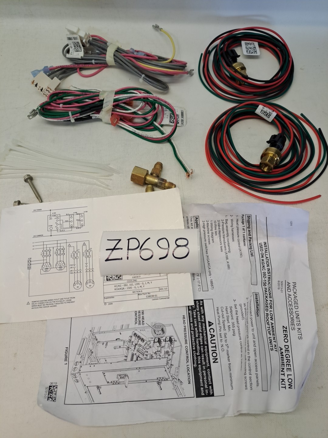 LENNOX 50913-01 Zero Degree Low Ambient Kit NEW