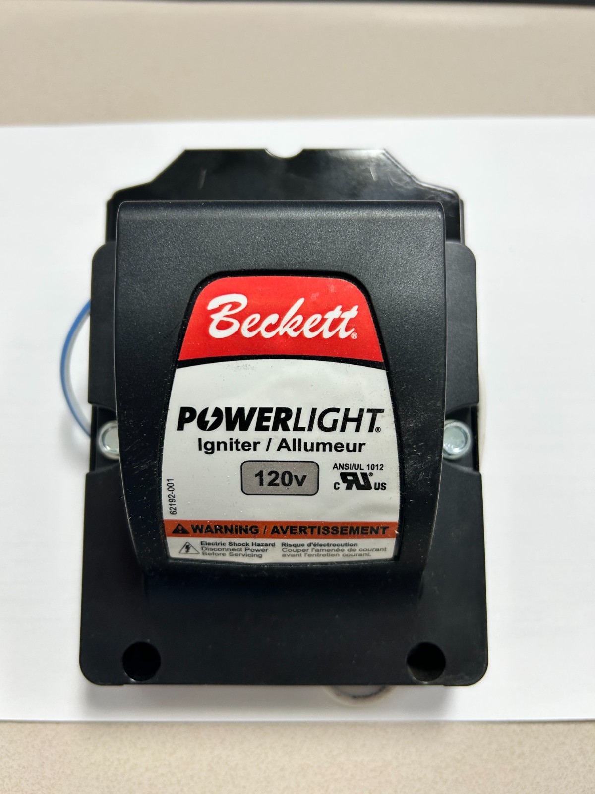 Beckett 120V Electronic Oil Igniter 51771U Beckett A, AF, AFG Burner