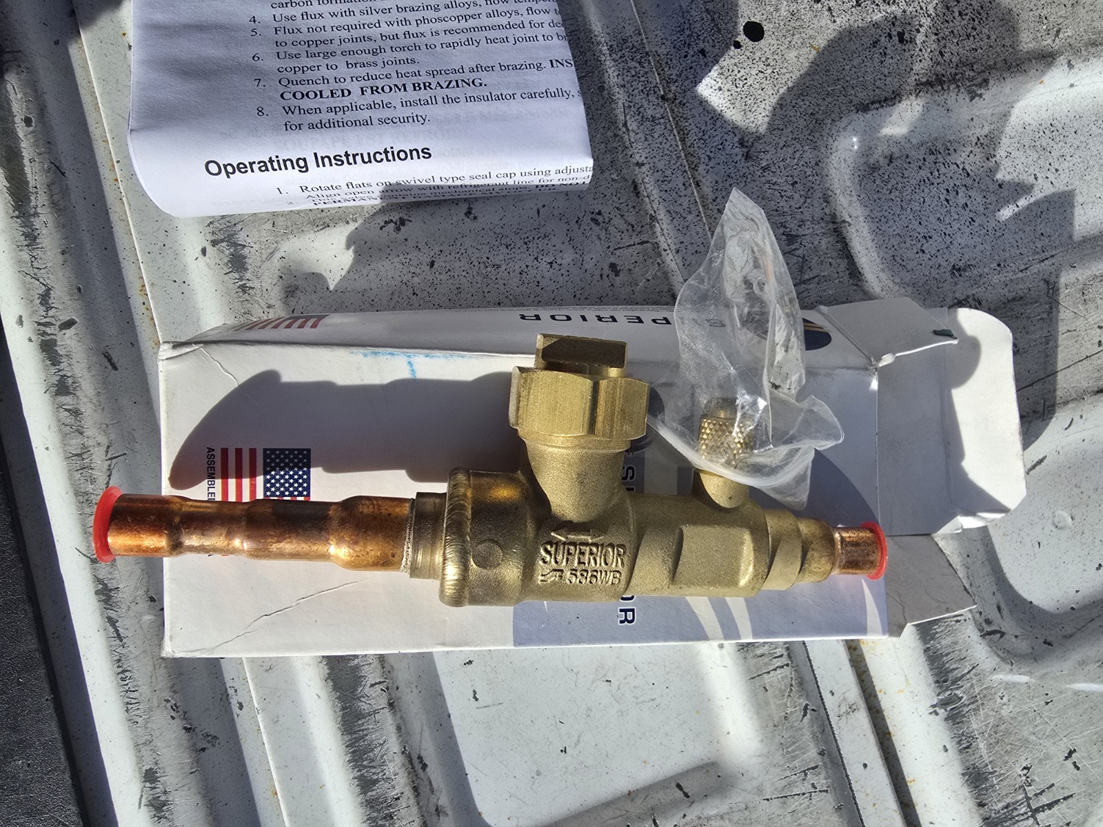 SUPERIOR 586WBS-6SW 3/8″ ODS UBV BALL VALVE