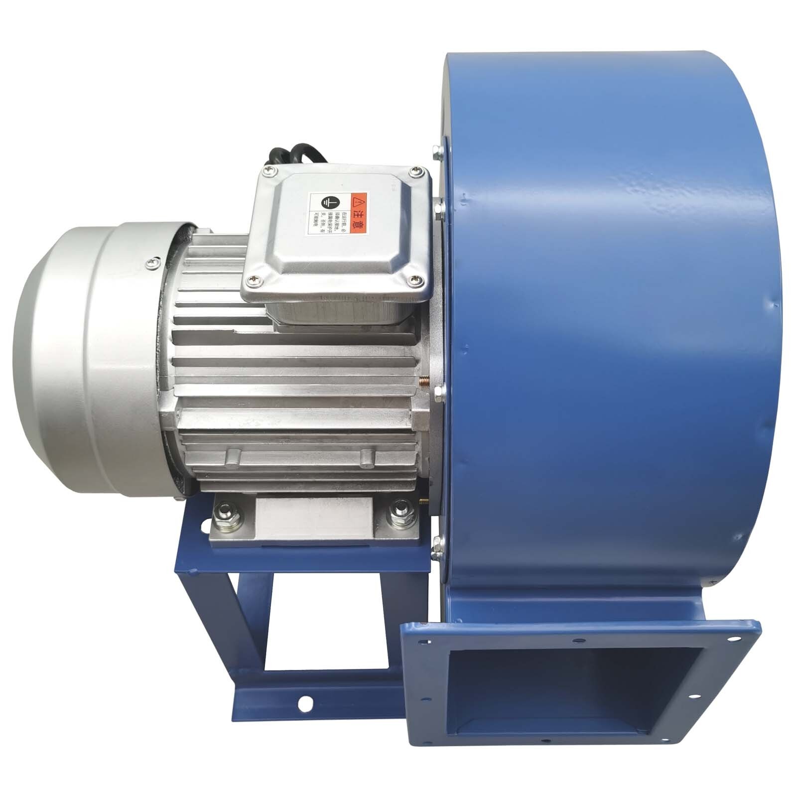 Used 1059CFM Industrial Centrifugal Blower W/ Bracket High Power Blower Fan