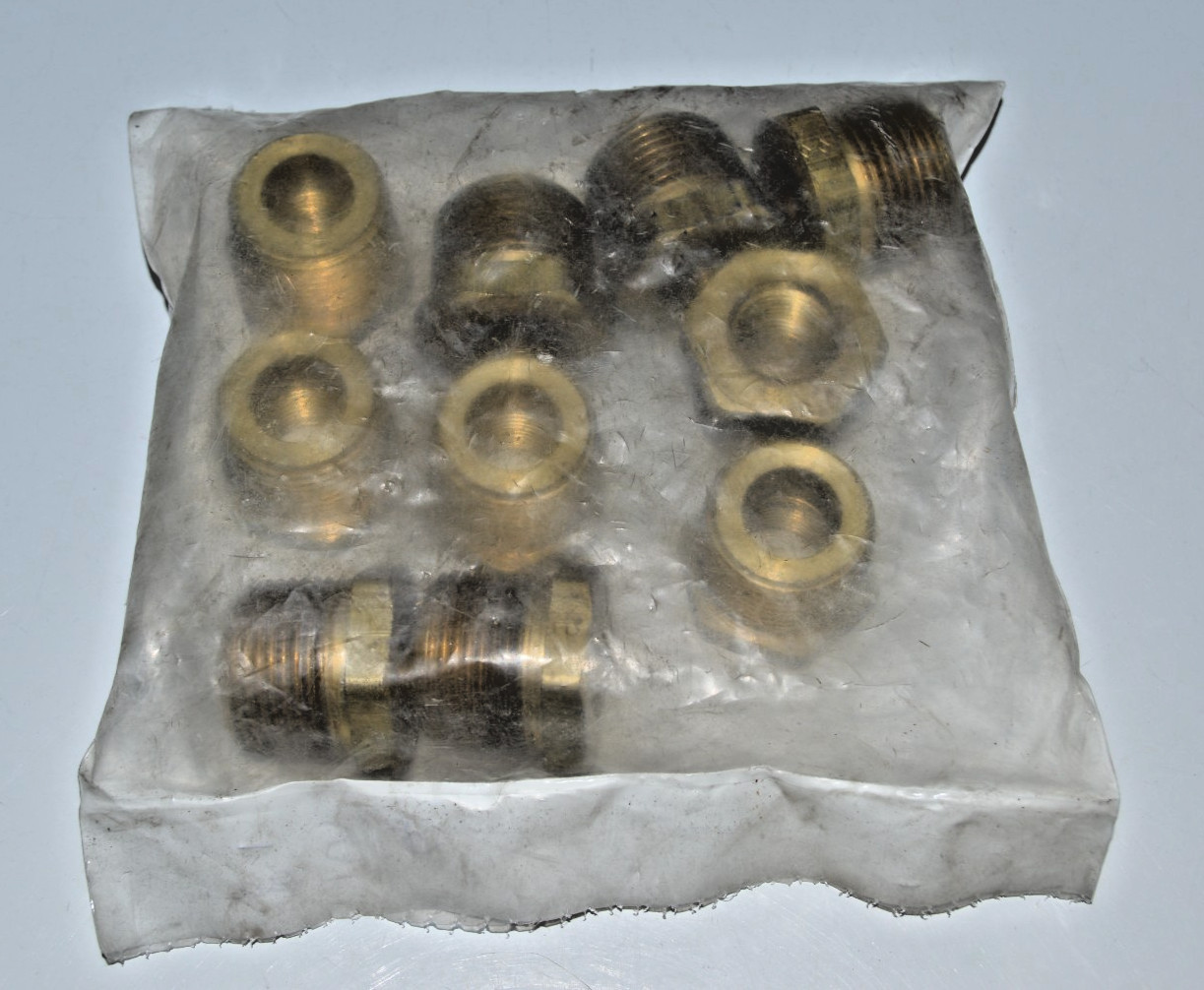 BrassCraft PRB-12-6 3/4″ MIP X 3/8″ FIP Pipe Reducer Fitting (10-PK) USA, NEW