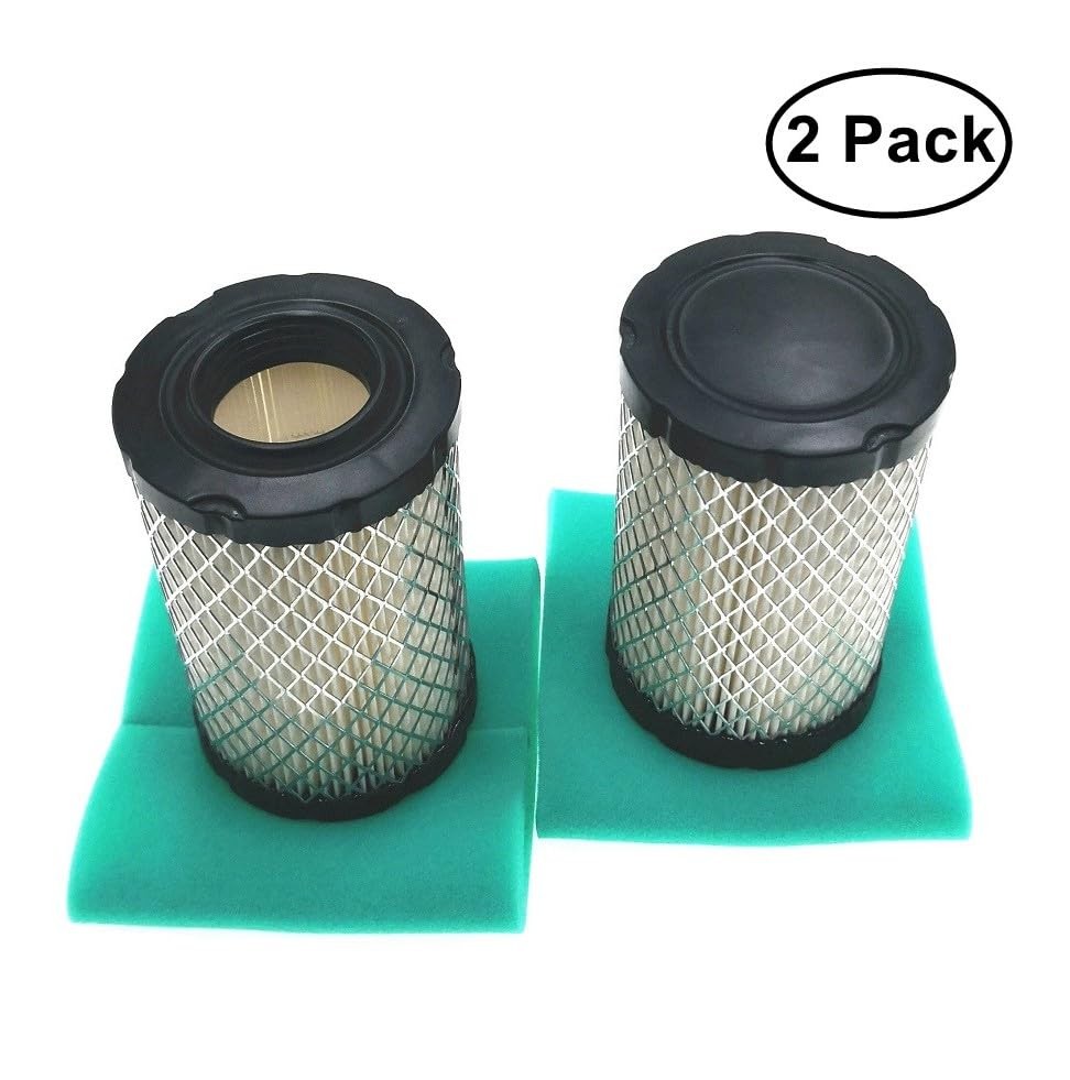 MOWFILL 2 Pack 796031 Air Filter Replace for BS 992376 590825 591334 594201…