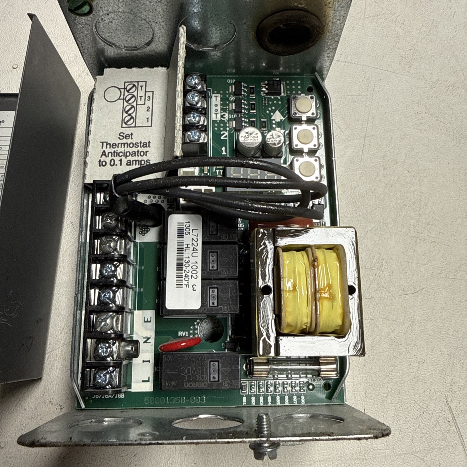 Honeywell L7224U-1002 Electronic Oil Aquastat