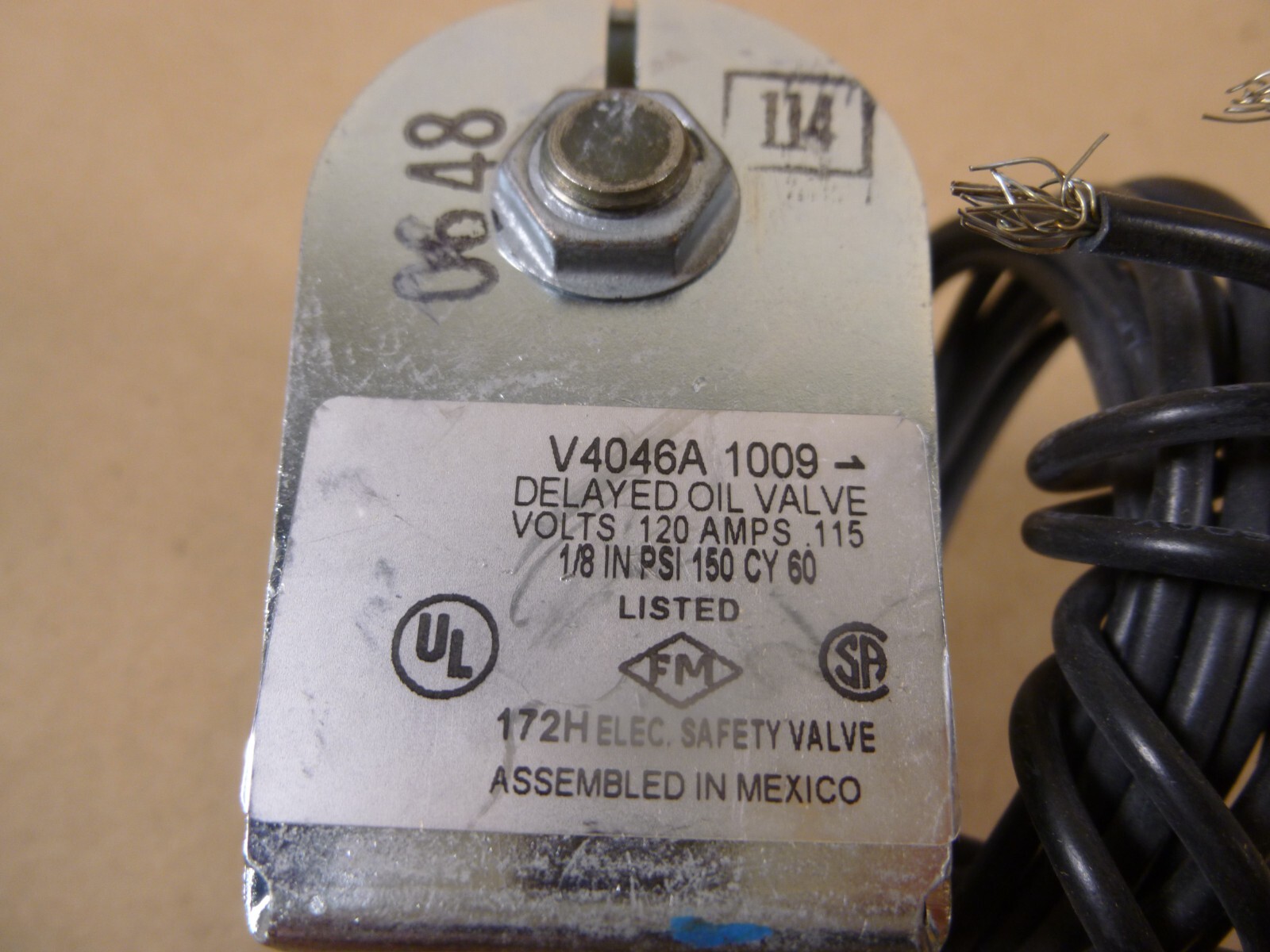 Becket 5669 Delayed Magnetic Solenoid Valve Kit For A, AF, & AFG Series Oil Burn