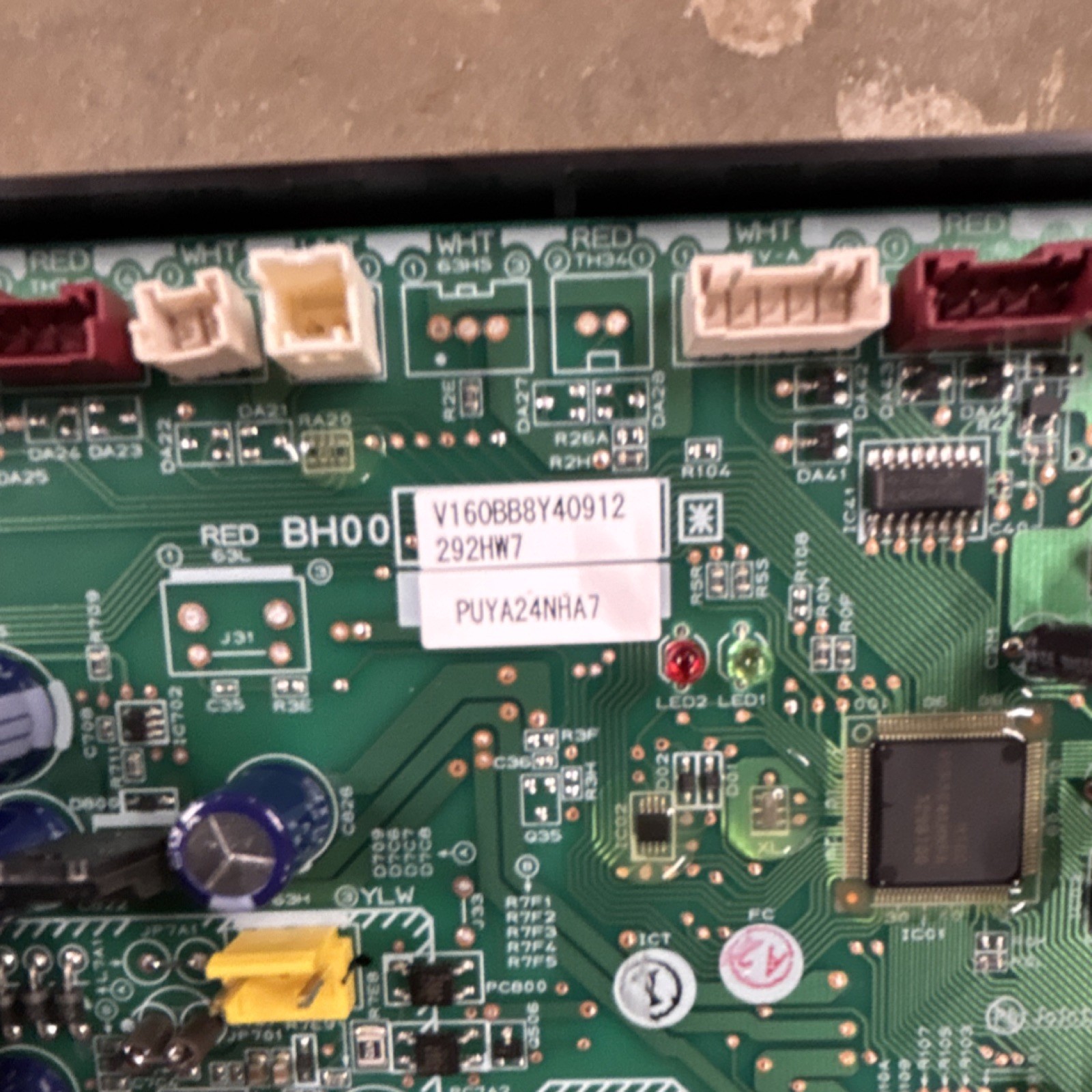Mitsubishi Electric PUY-A24NHA7 Control Board 208/230V 25A PUYA24NHA7