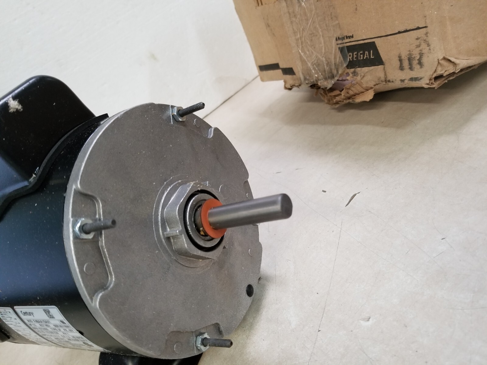 Century C723V1A Fan Motor, 1/3 HP, 1075 RPM, 48Y Frame