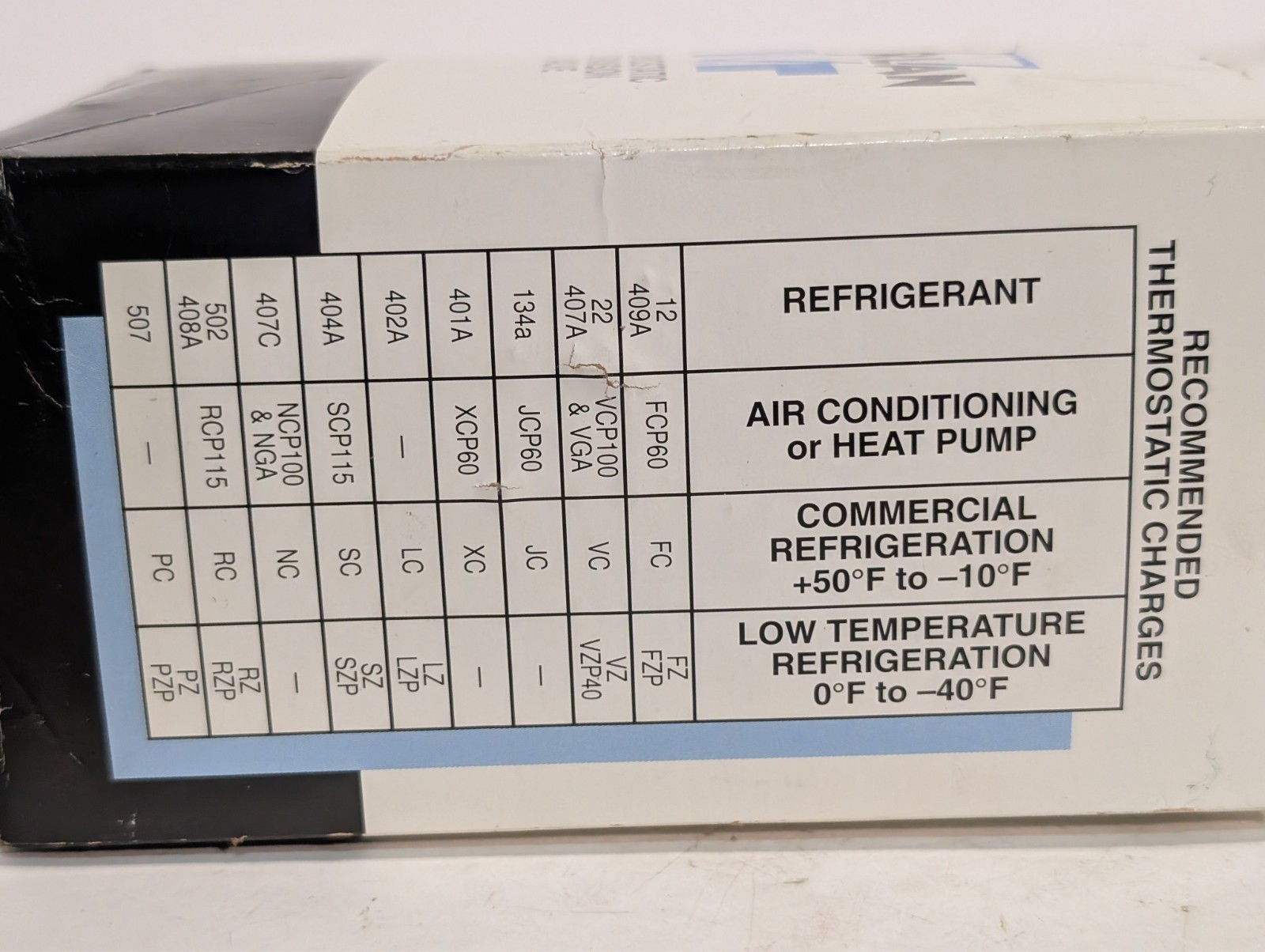 Sporlan CEE-3-GP thermostatic expansion valve, 3/8×1/2 SAE, 1/4 EQ, 60in cap
