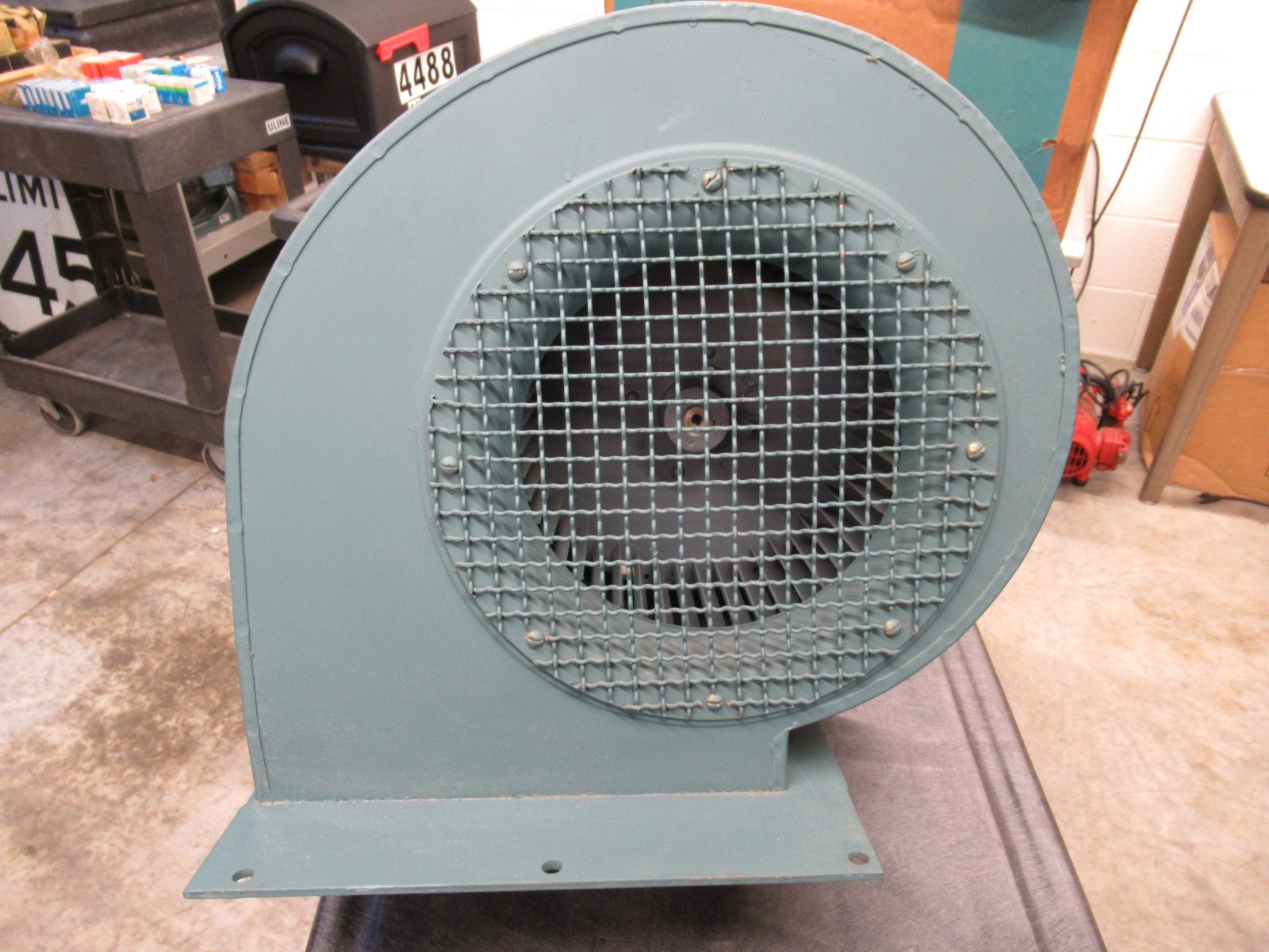 NOS Reliance Electric 1 H.P. Blower Kit 417077-4 B400ATZ 3 Phase 1725 RPM NEW!!