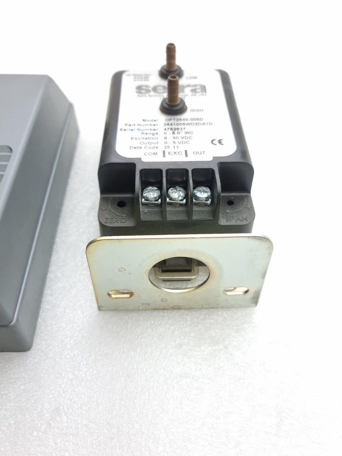 1 x Setra DPT2640-005D Pressure Differential Sensor 2641005WD2DA1D Made In Usa