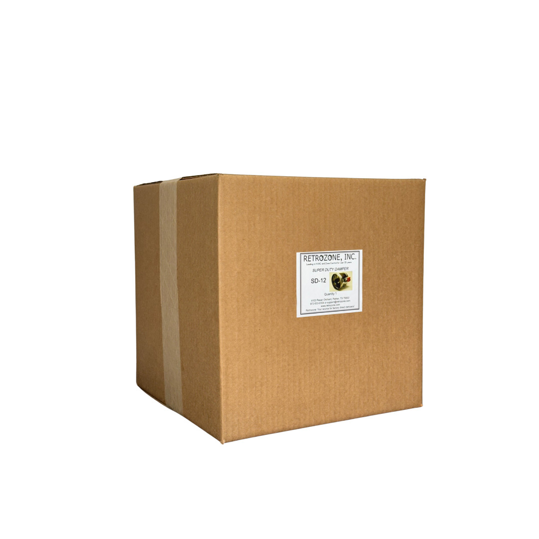 SD-12″ Belimo 3 wire Motorized 24v round zone control damper