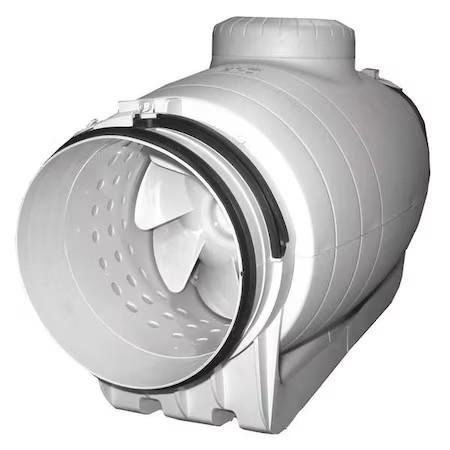 Soler & Palau Td-200S Mixed Flow Duct Fan, 8 In. Dia.
