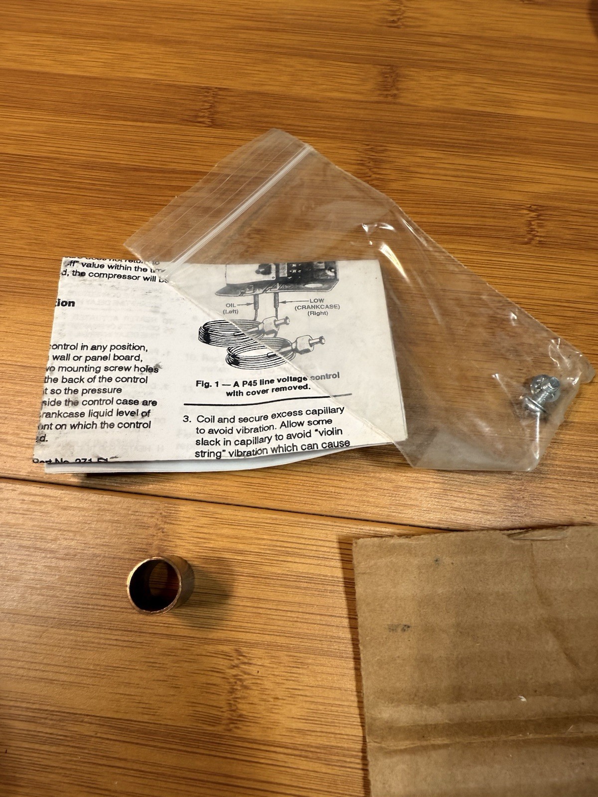 BRAND NEW Johnson Controls P145ncb-82C Lube Oil Control,6.5 Psi,120/240