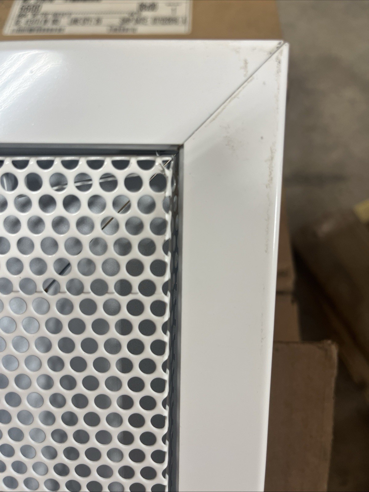 Krueger 6600 perforated diffusers Two Per Box 16X16 EACH ORDER IS FOR 2 GRILLS