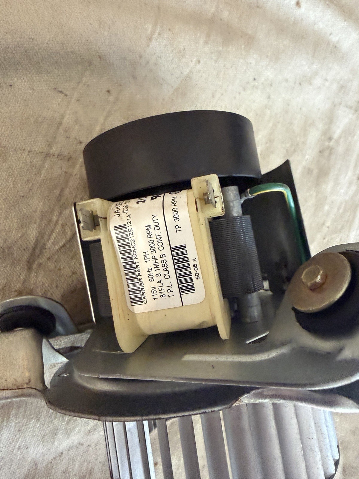OEM Carrier Bryant JAKEL J238-100-10108 Draft Inducer Motor HC21ZE121A 326634-40