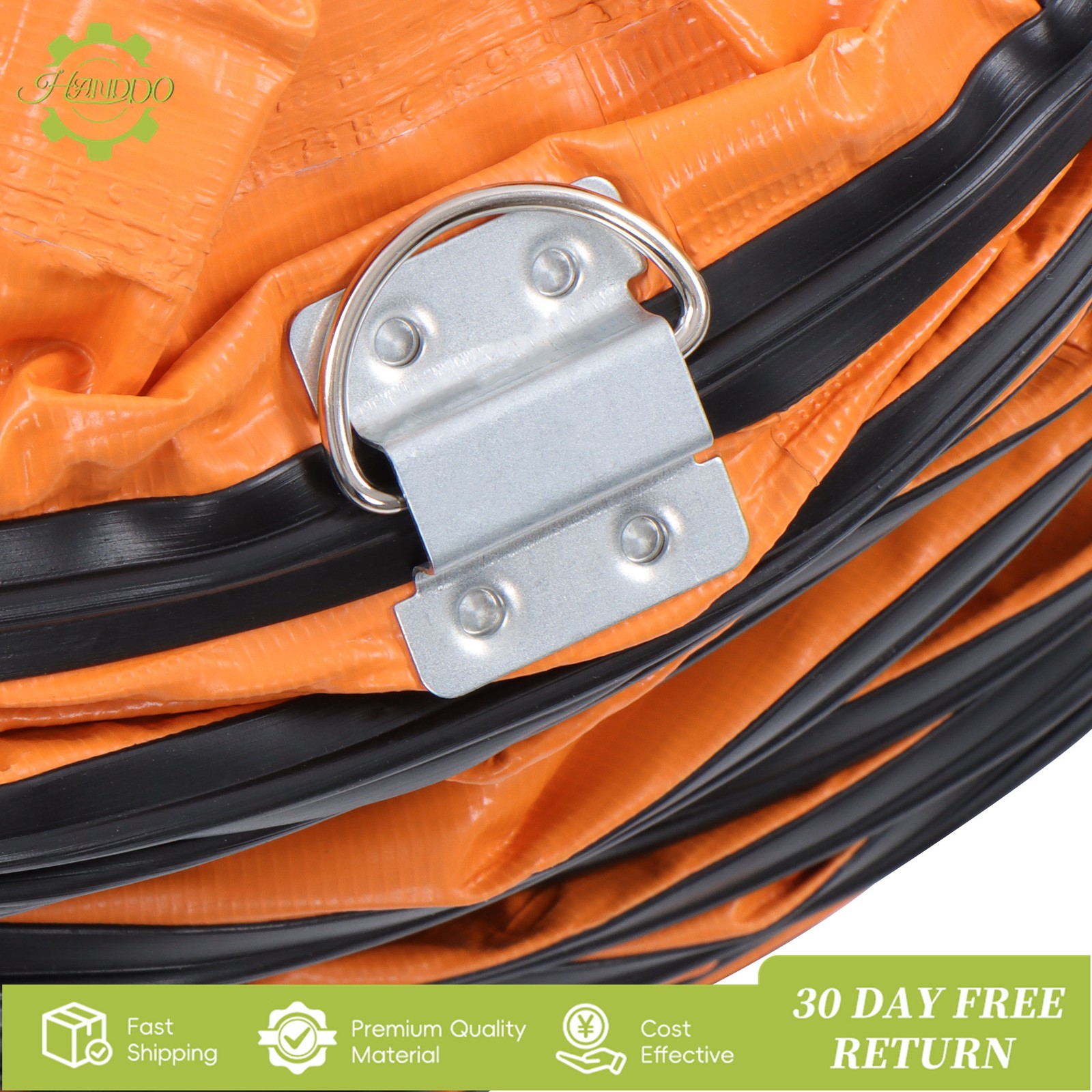 12″×16ft PVC Flexible Duct Hose, HVAC Duct Hosing Flame Retardant for Ventilator